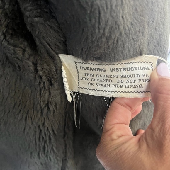 Vintage Men’s Faux Fur Hippie Coat 1970’s Boho Brown Men’s Jacket 70’s Boho Coat - Picture 9 of 9